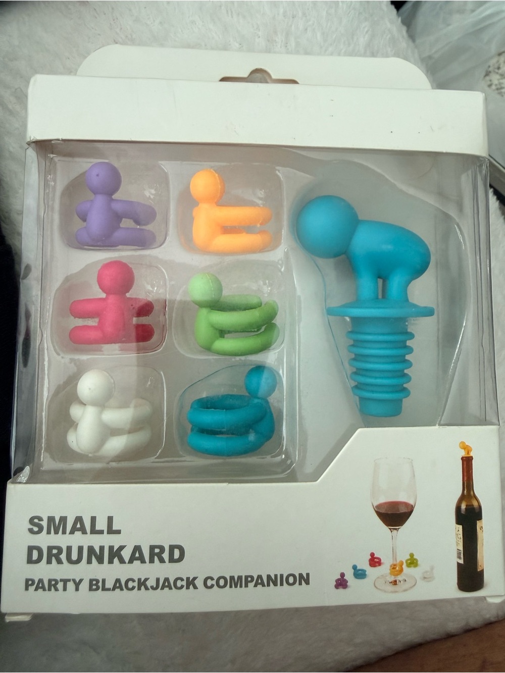 Party Bottle Stopper Set - Colorful Silicone Wine Stoppers